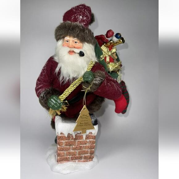 Thomas Kincaid’s  So Real Santa Collection “The Wonder Of Christmas” Figurine I - Picture 1 of 4